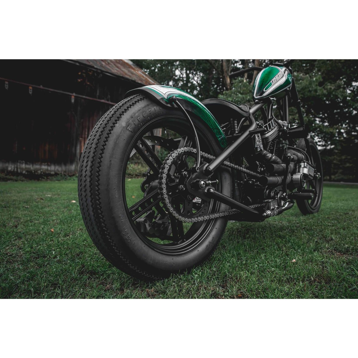 あなたFirestone CHANPION DELUXE 4.50 18 Coker Tire Firestone Deluxe Champion Motorcycle Tire 4.50-18