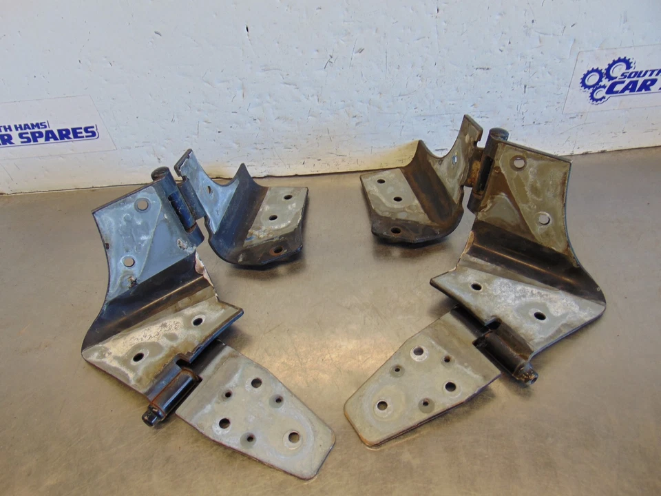 Jeep Wrangler Bisagras Parabrisas Puerta Superior Pivotes TJ 97-02 Negro Foto 4 de 4