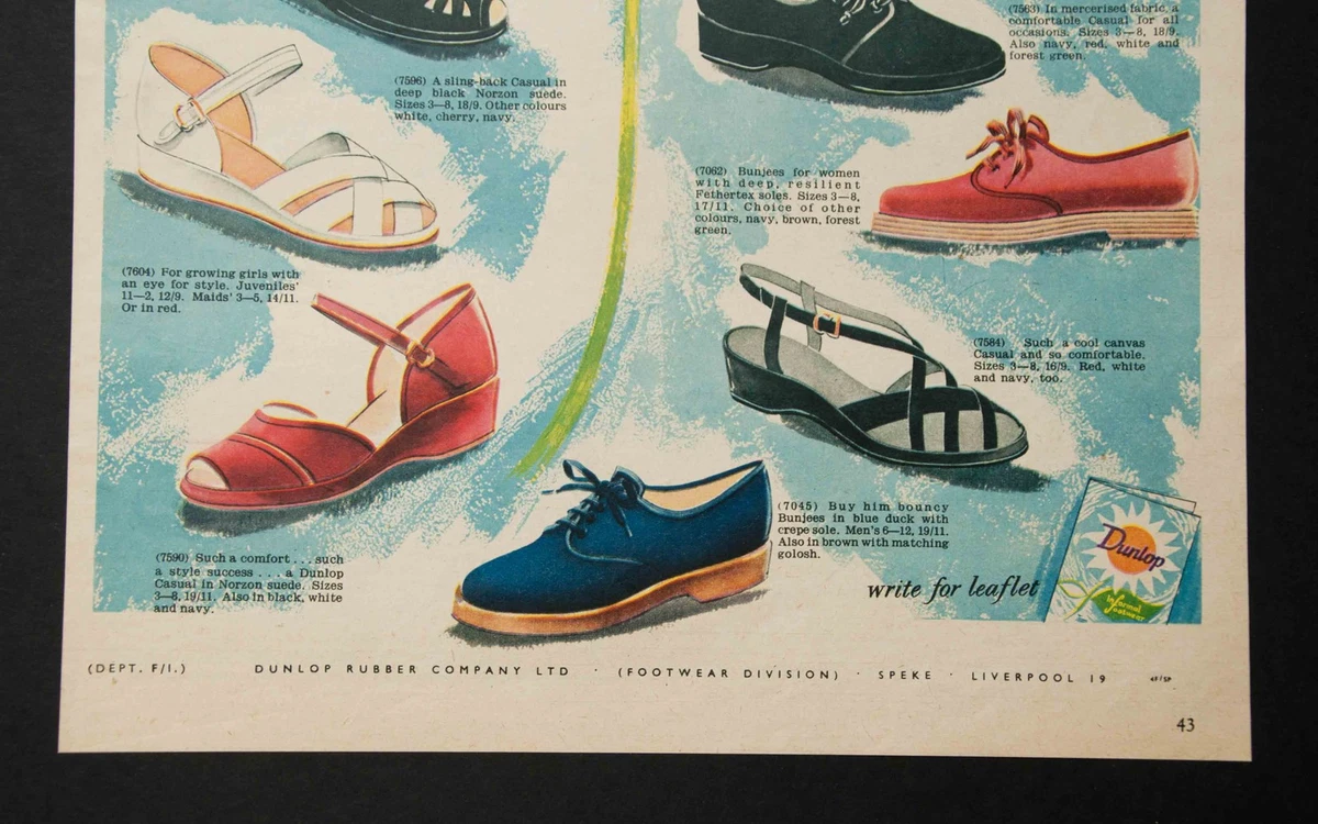Dunlop footwear hotsell