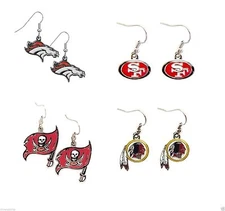 NFL Team Dangle Earrings - Pick Your Team