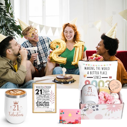 21st Birthday Gifts for Her 21st Birthday Gifts for Women Happy 21 Year Old G... - Picture 2 of 8