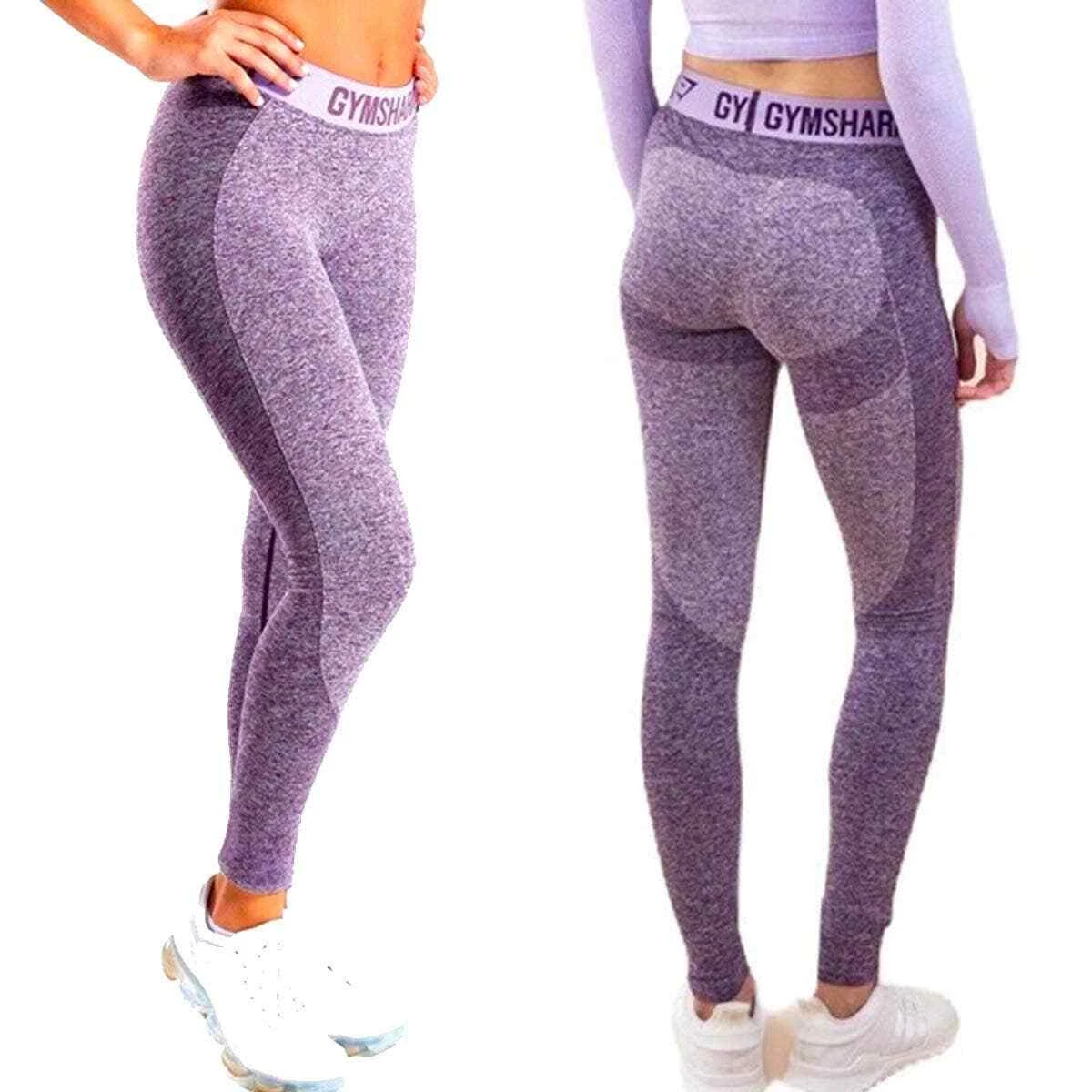 Gymshark Flex Leggings Heather Purple Size S