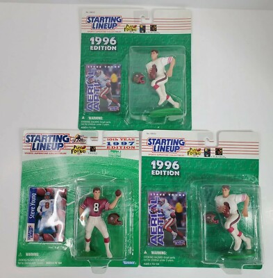 1996 and 1997 Steve Young Starting Lineup Lot - San Francisco 49ers - Kenner