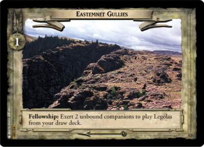 1x  Eastemnet Gullies - 4U325 - Foil Near Mint The Two Towers