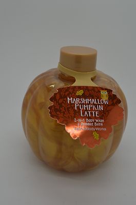 Bath Body Works Marshmallow Pumpkin Latte Bubble & Body Wash Full Size #391A