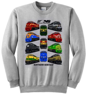 Norfolk Southern Northern Heritage clothing Authentic Railroad Sweatshirt [34]