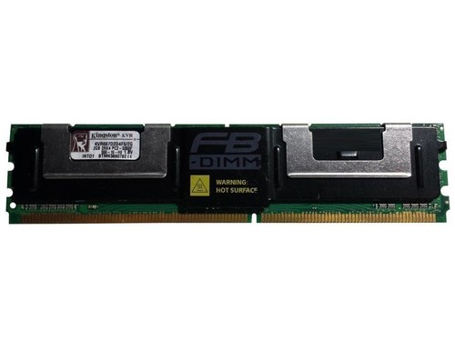 2GB DDR2 Server Memory PC2-5300F 667mHz Kingston KVR667D2D4F5/2G DIMM RAM - Picture 3 of 3