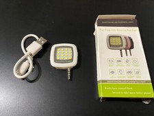 Action Portable 188 Night Using Selfie Enhancing Dimmable Flash Light White 2