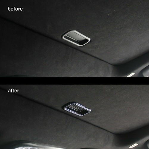 Carbon fiber Central Control Dash Decor Cover Trim Bezel for 2015+ Chrysler 300C - 第 278/371 張圖片