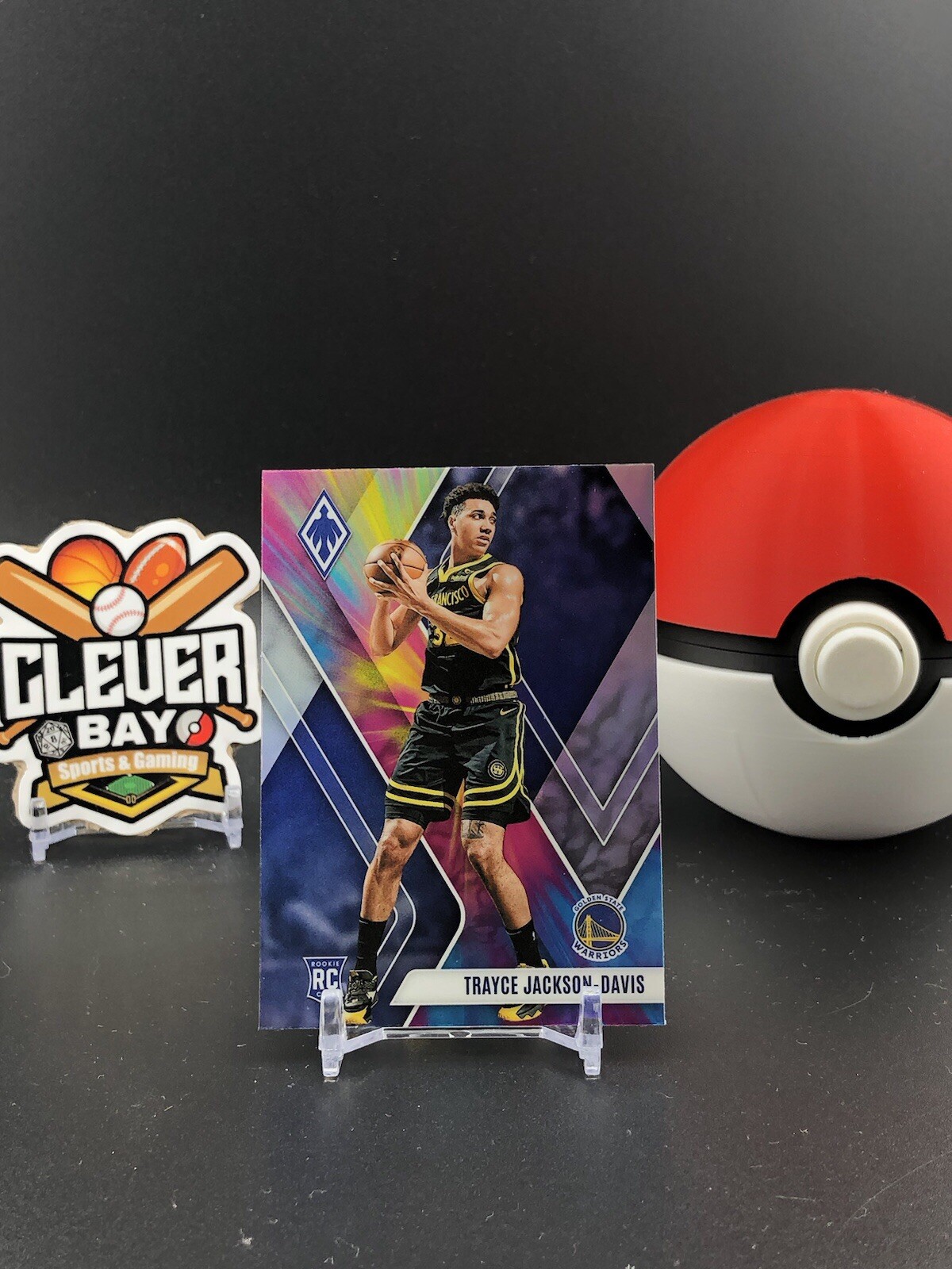 Trayce Jackson-Davis 23-24 Panini Phoenix Color Burst Rookie Warriors #288 (JM)