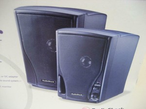 radio shack amplified speaker