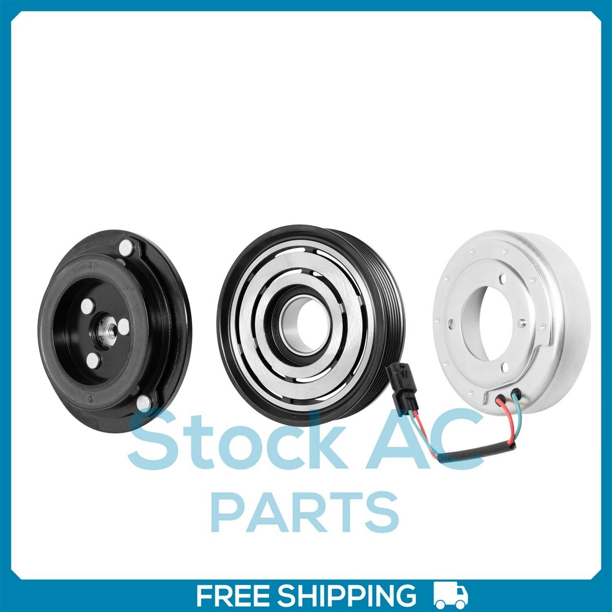 New AC Compressor CLUTCH for Nissan Rogue 2.5L - 2008 2009 2010