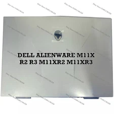 For DELL Alienware M11X R2 R3 M11XR2 M11XR3 DNP R2Y7G LCD Screen Assembly Silver