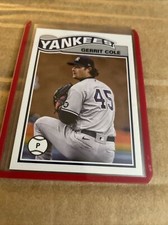 2021 Topps UK Edition Gerrit Cole 