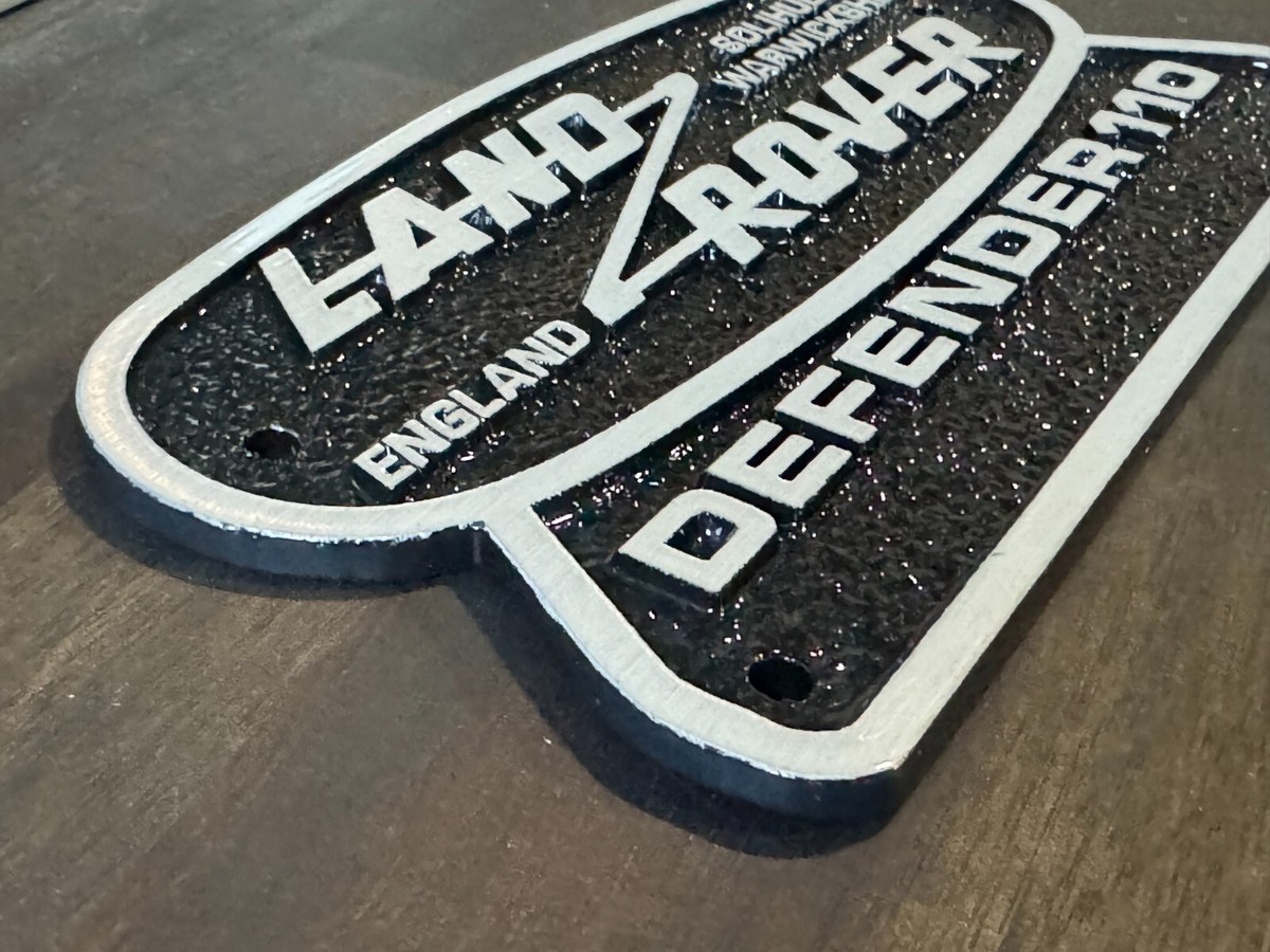 Land Rover Defender 90/110 Diesel Kraftstoffeinfüller Warnschild