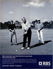 RBS Royal Bank of Scotland Group Original Vintage Print Ad