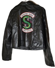 South Side Serpents Leather Motorcycle Jacket Womens 