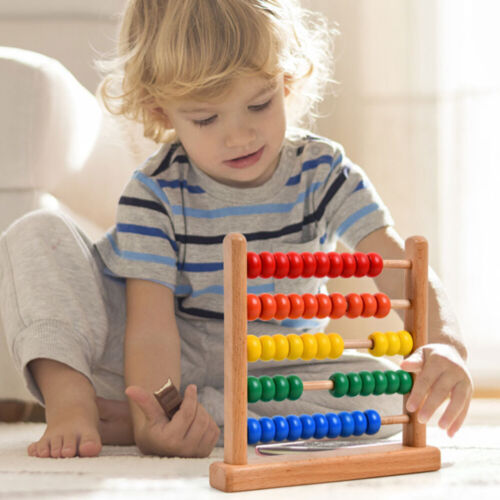  Abacus Stand Wooden Baby Children Educational Toys for Kids - Afbeelding 1 van 12