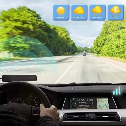 Powerfull Universal Car Hidden Amplified Antenna AM/FM Ariel Radio New✨ 12V J1D1 - Afbeelding 7 van 17