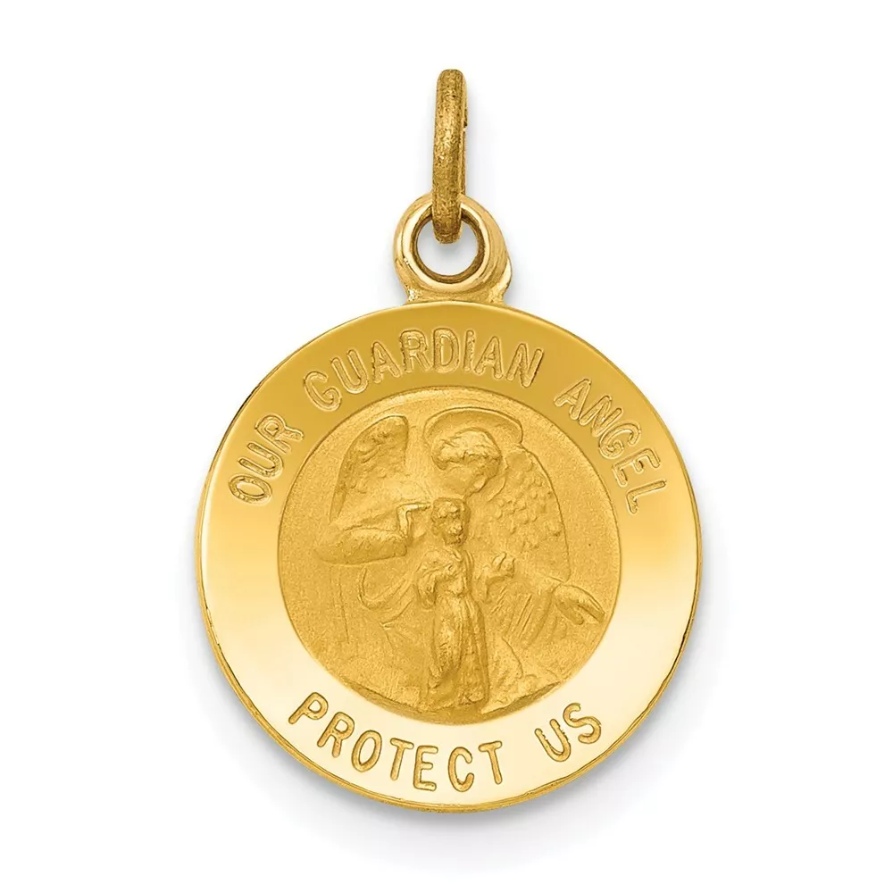 Our guardian angel deals protect us pendant