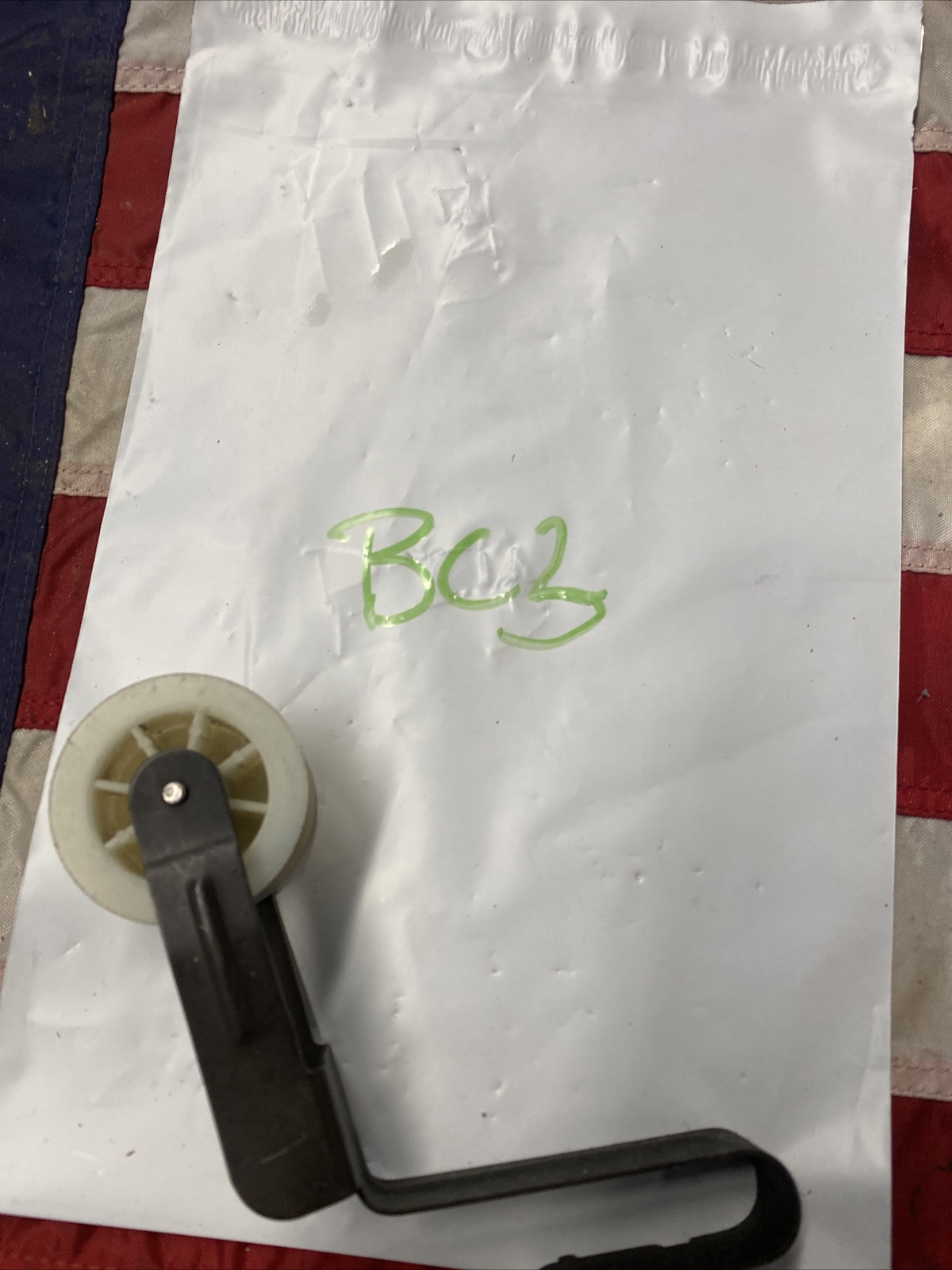 WP691366 Genuine OEM WHIRLPOOL DRYER BELT TENSION IDLER PULLEY 691366