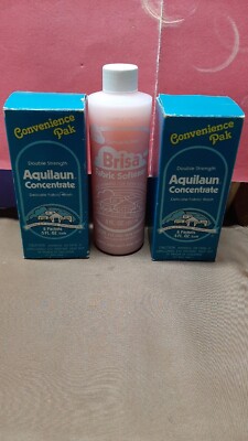 [D2] --- NOS Stanhome Aquilaun Concentrate Delicate Fabric Wash & Brisa Softener