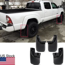 4pcs Mud Flaps Splash Guards Fender For 2005-2015 Toyota Tacoma W/Fender Flares