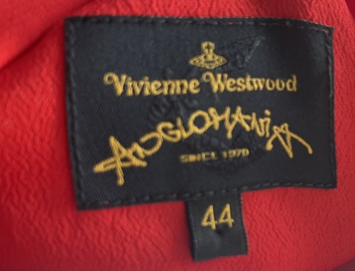 VIVIENNE WESTWOOD HOCHZEITSSCHEIDE PARTY ROTES KLEID GRÖSSE 44 UK 12 EINMAL GETRAGEN - Bild 4 von 6