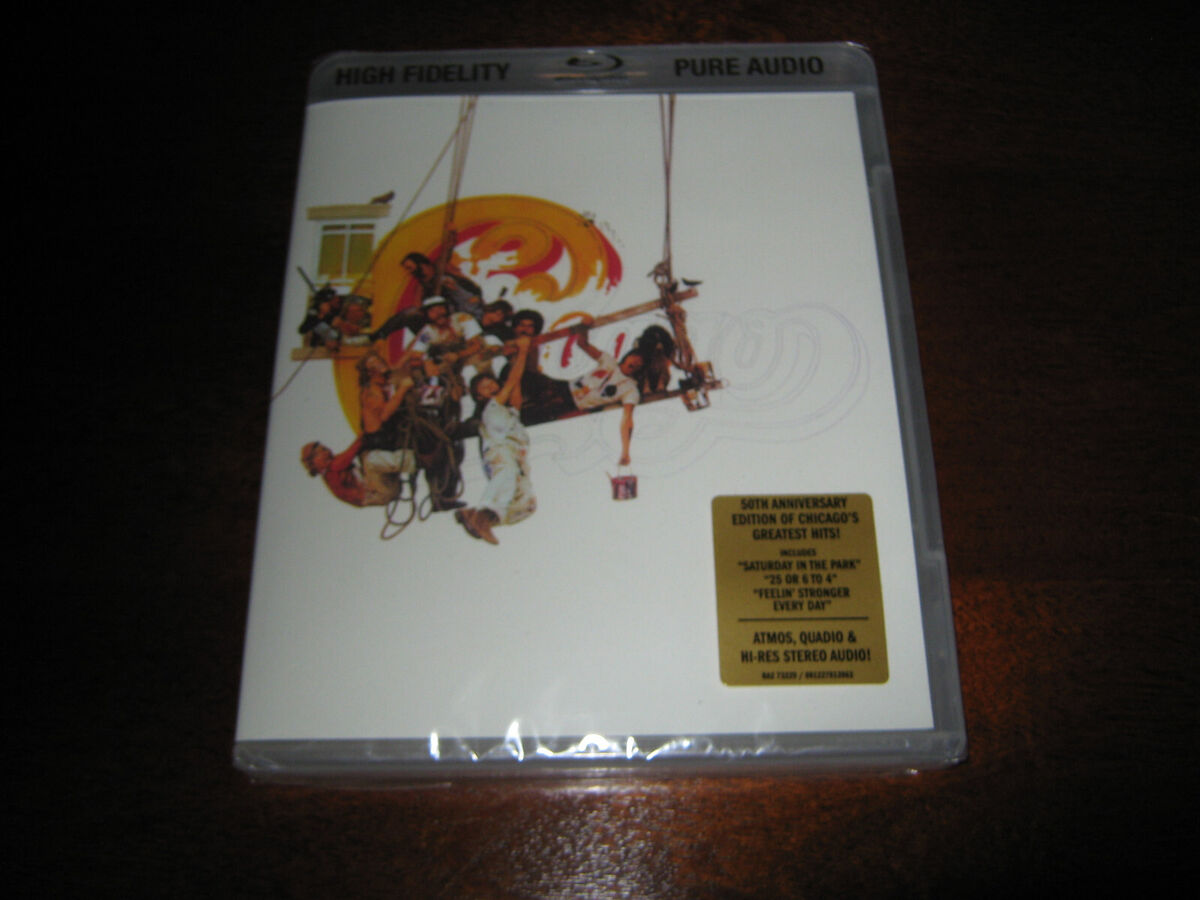 CHICAGO-Greatest Hits-Blu-ray Audio Disc NEW! Atmos,Quadio CHICAGO-Greatest Hits-Blu-ray Audio Disc NEW! Atmos,Quadio