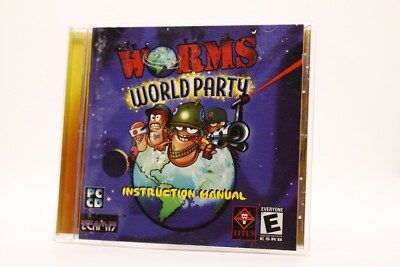 Worms: World Party - PC - Strategy Game - W/ User Manual 