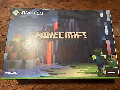 XBOX ONE S 1TB MINECRAFT LIMITED EDITION CONSOLE - BRAND NEW XBOX ONE S 1TB MINECRAFT LIMITED EDITION CONSOLE - BRAND NEW