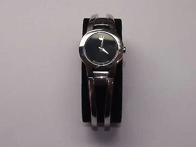 Swiss Movado stainless steel water resistant sapphire crystal