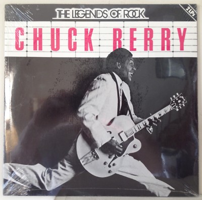 SEALED Chuck Berry 1980 The Legends Of Rock 2xLP Chess 628500 German Comp RARE! 