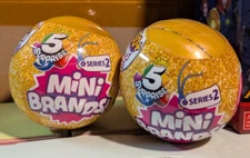 ZURU MINI BRANDS SERIES 2 BALLS - LOT OF 2 (NEW)