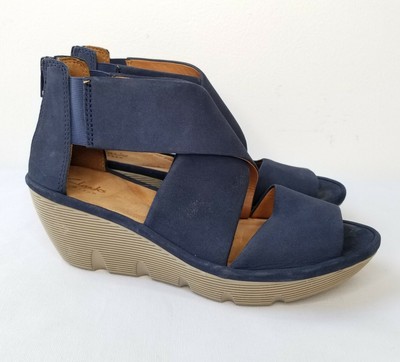 clarks clarene glamor wedge sandals