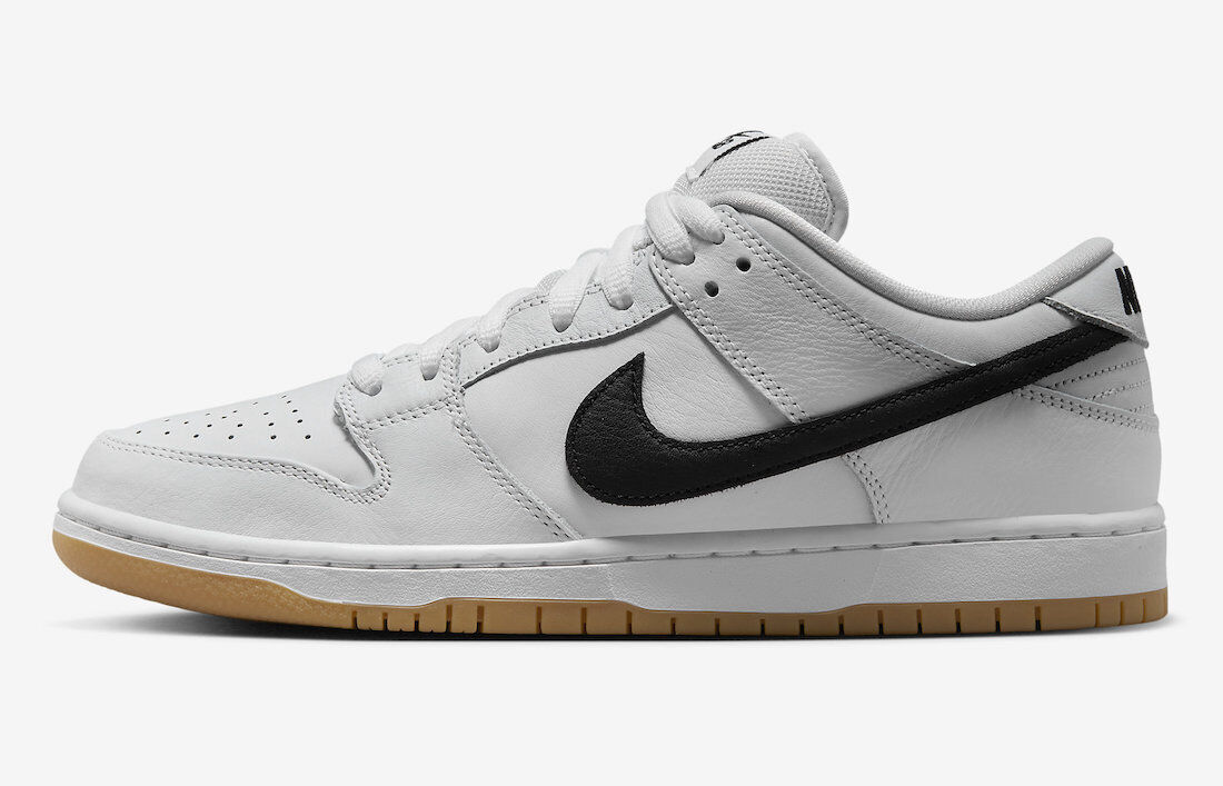 Nike SB Dunk Low Pro White Gum Light Brown Sizes 8-13 Mens CD2563