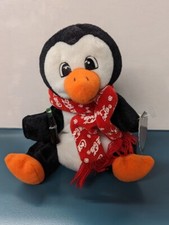 Coca Cola Penguin Stuffed / Plush 7  Christmas Coke Collectible Toy New