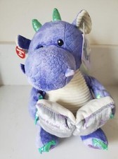 Cuddle Barn Dalton The Storytelling Dragon Purple Lights Motion Sounds