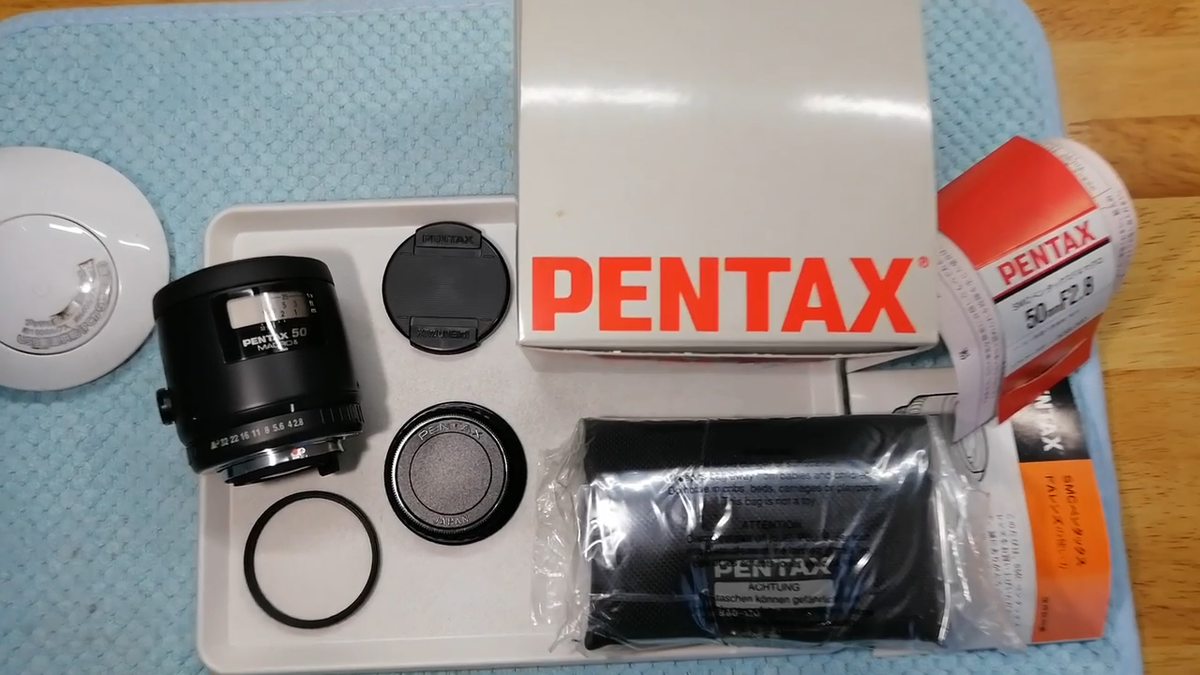 Pentax SMC Pentax-FA 50mm F2.8 Macro AF Lens w/Box [READ
