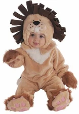 Forum Novelties Babys Lion Infant Costume Polyester Headpiece Jumpsuit