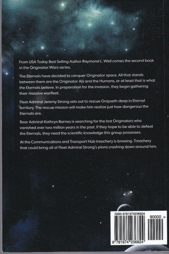 THE ORIGINATOR WARS: SEARCH FOR THE LOST - BOOK 2 By RAYMOND L. WEIL (2017 TPB) - Picture 2 of 2