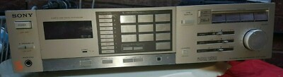 Sony 1983 STR-VX350 FM Stereo Receiver Synthesizer Direct Access Tuning Untested