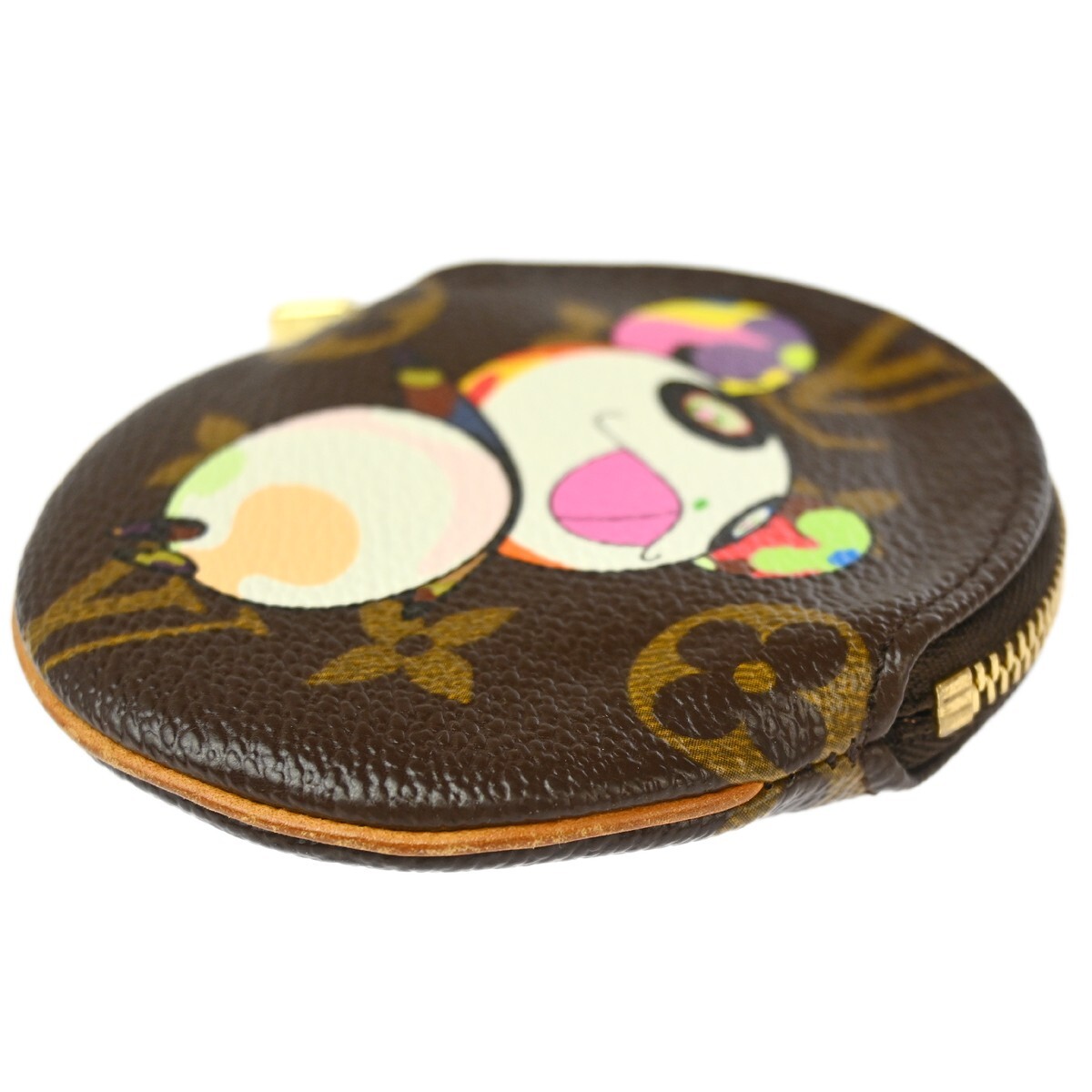 Louis Vuitton Monogram Panda Porte Monnaie Rond Coin Wallet M61928 CT0094 153882 image 3