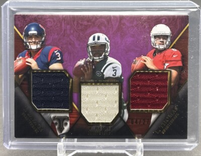 2014 TOPPS TRIPLE THREADS #TTRT-23 Savage Boyd Thomas Relic Trios Purple /27