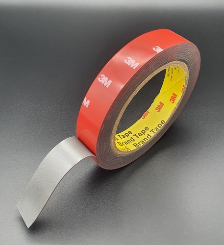 KLEBESHOP24 Montageklebeband Doppelseitig - 5m Rolle, Permanent + Ablösbar