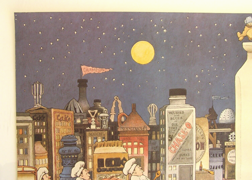 In the Night Kitchen, póster, Maurice Sendak, 1970 - Imagen 3 de 9
