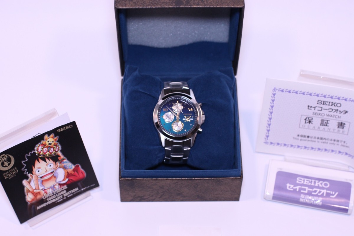 SEIKO × ONE PIECE 1000 LOGS ANNIVERSARY EDITION Watch Japan SEIKO × ONE PIECE 1000 LOGS ANNIVERSARY EDITION Watch Japan