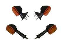 Turn Signals Set of 4 Front & Rear For Kawasaki GPZ 750 ZX750A 1983-1987
