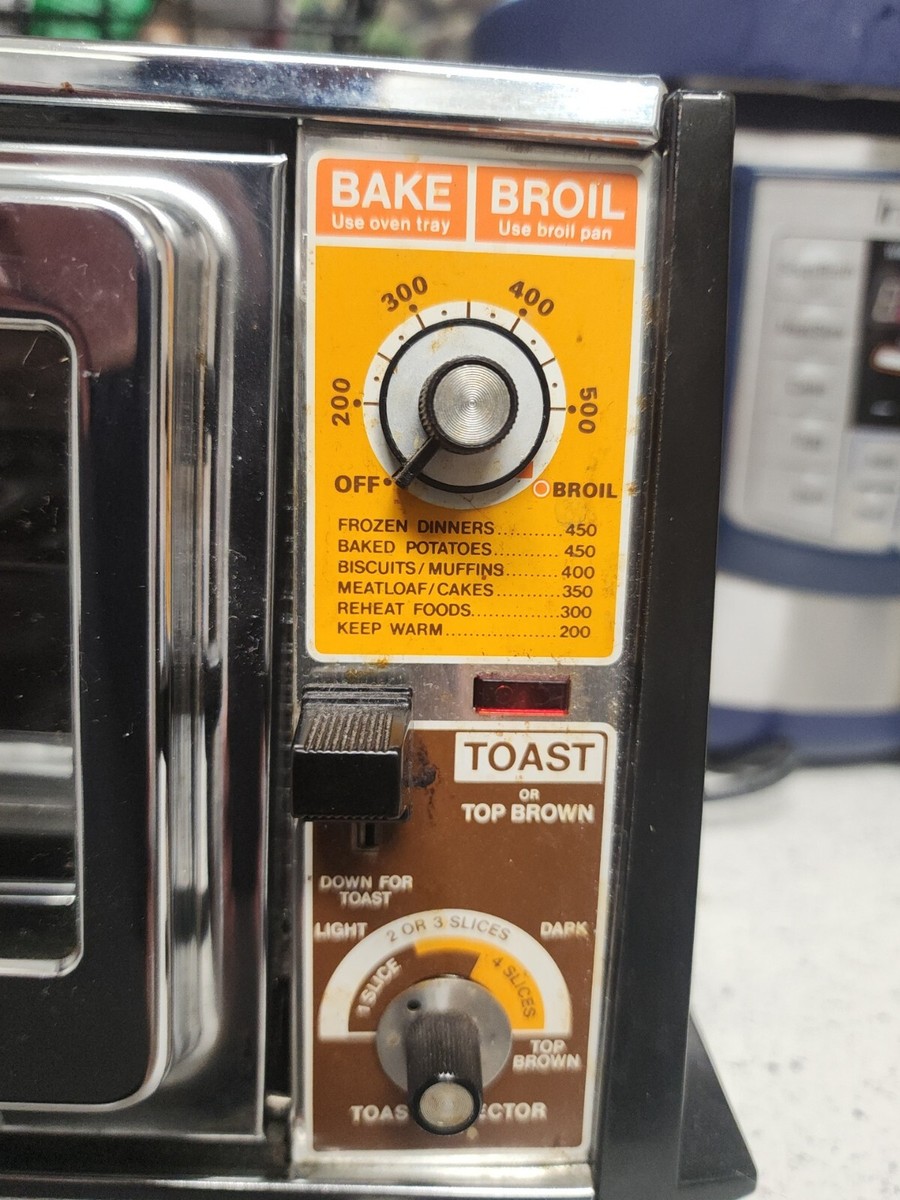 Vintage General Electric Toast R Oven GE Toaster Oven A63126