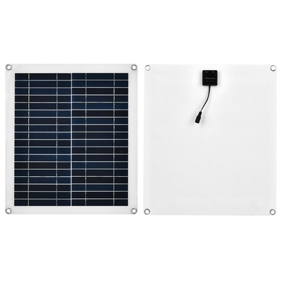 20W New Flexible Polycrystalline Solar Panel Charger Outdoor Waterproof Hot